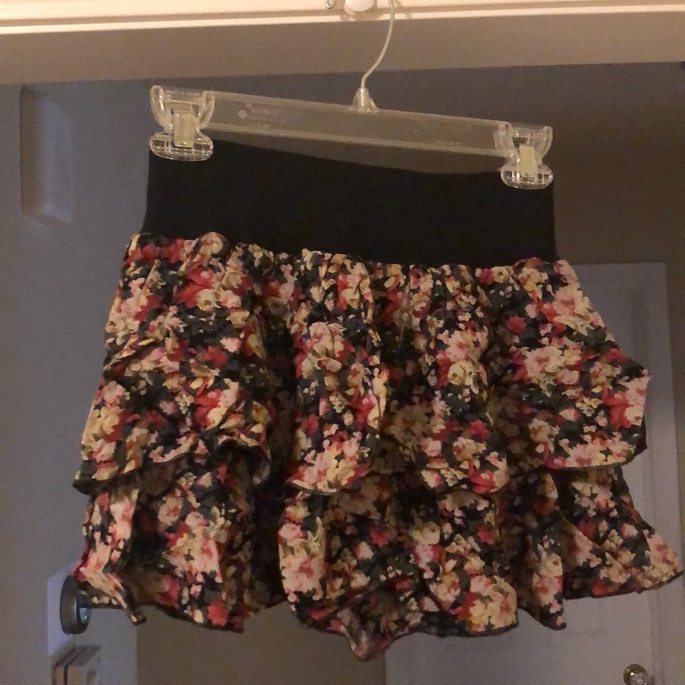 Windsor floral mini skirt